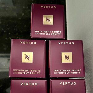 Limited Edition Nespresso Infiniment Fruité Saveur Framboise Vertuo Pods